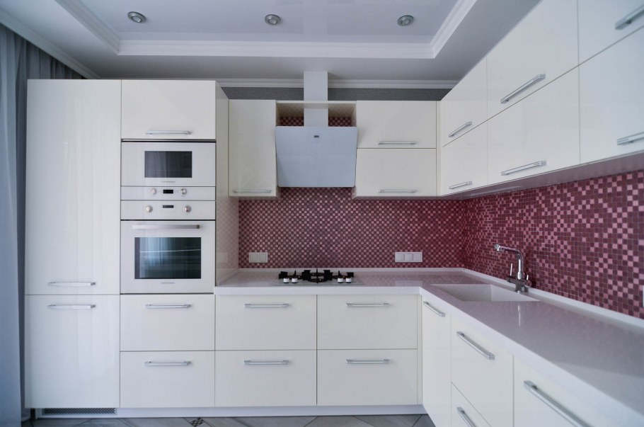 Кухни из акрила