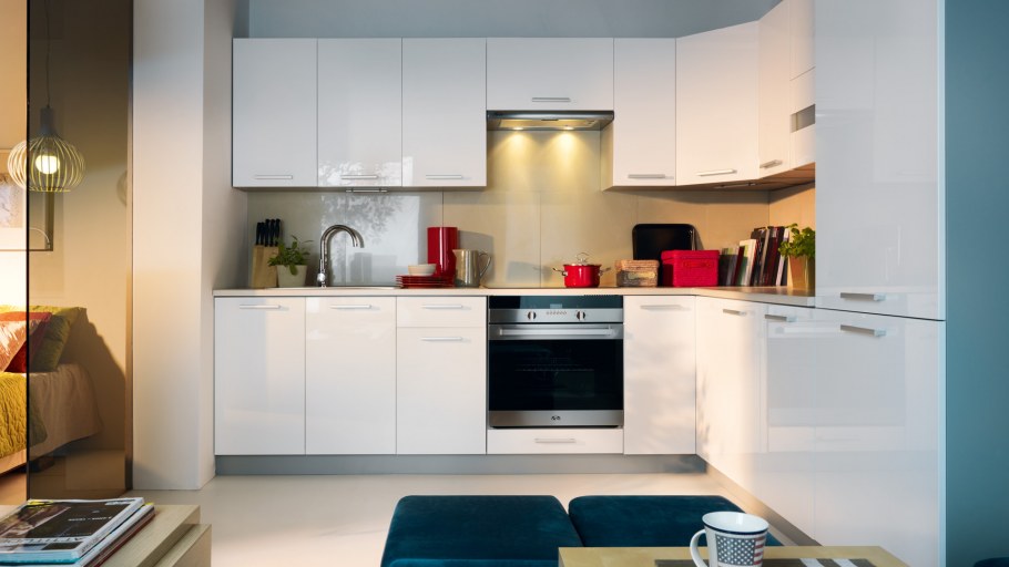 Планировка кухни Модерн