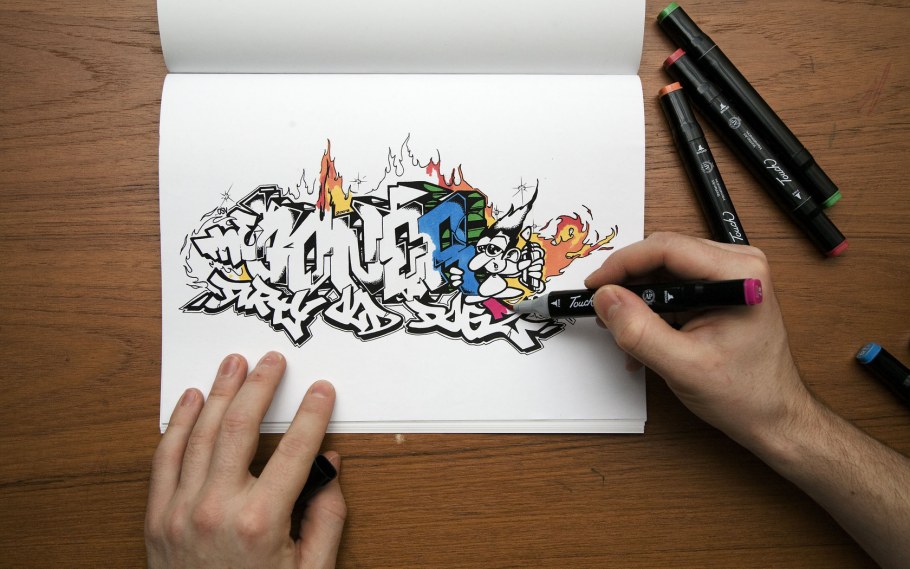 Крутые рисунки на стенах