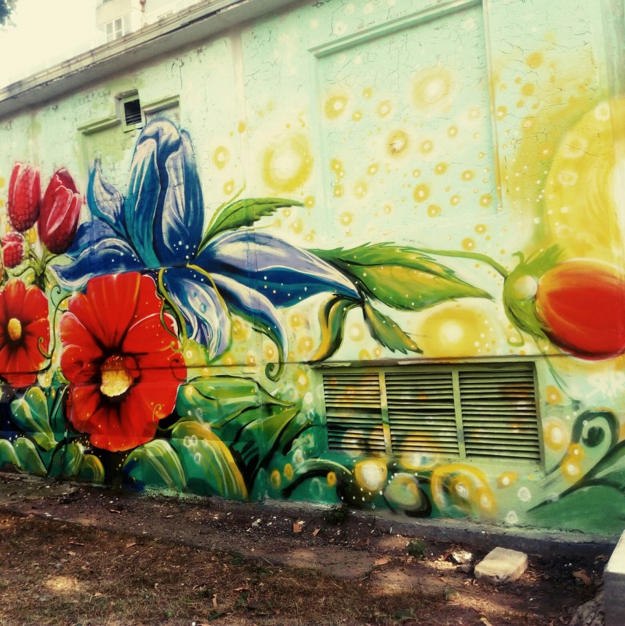 Роспись стен в гараже