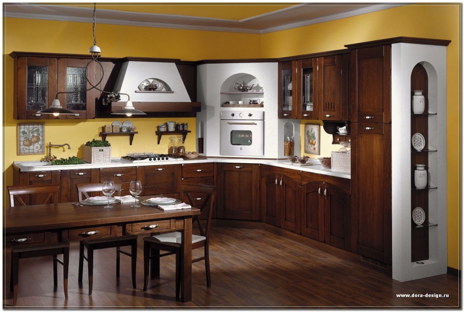 Кухни Черноземья в современном стиле