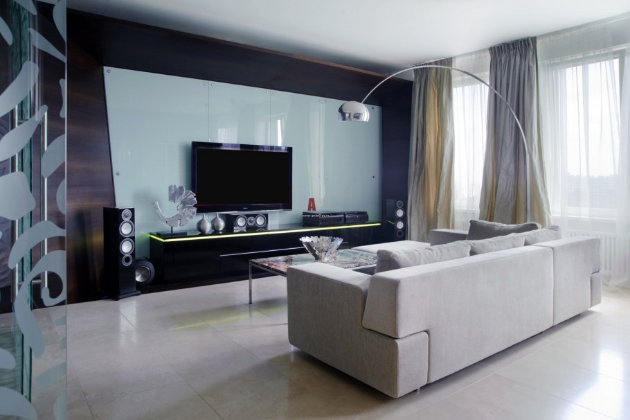 Гостиная 20 кв м