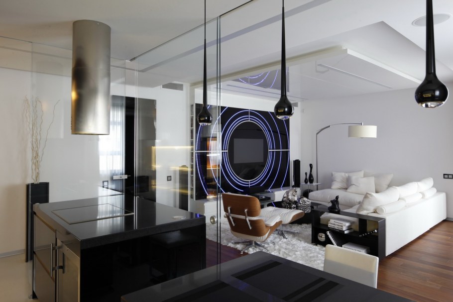 Однокомнатная в стиле хайтек