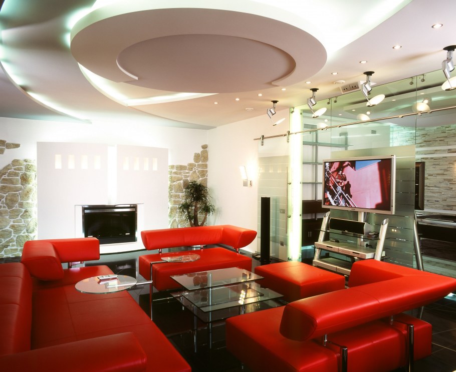 Современный интерьер спальни