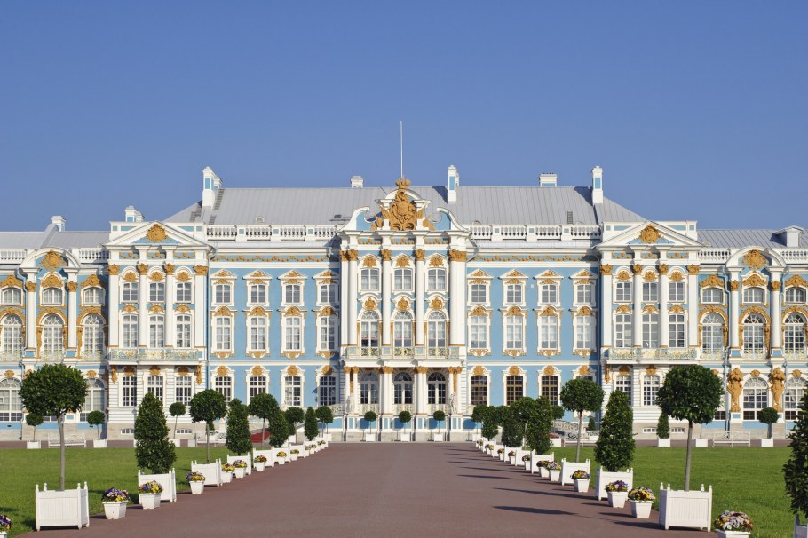Царское село Санкт-Петербург Екатерининский дворец