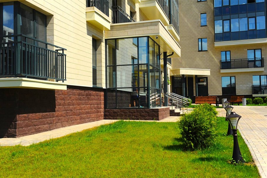 Резиденции Сколково территория