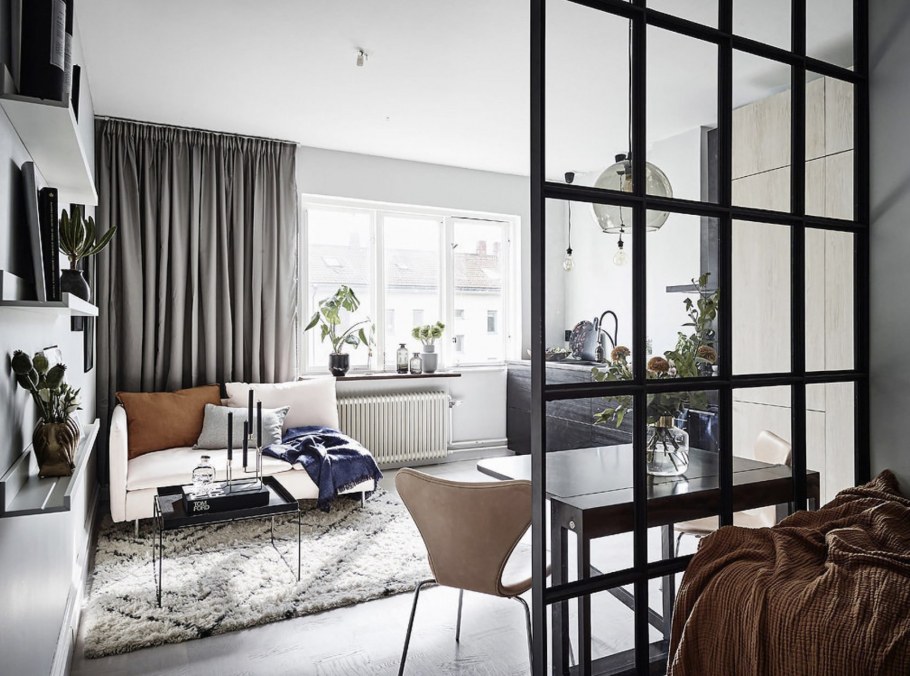 Перегородки в скандинавском стиле