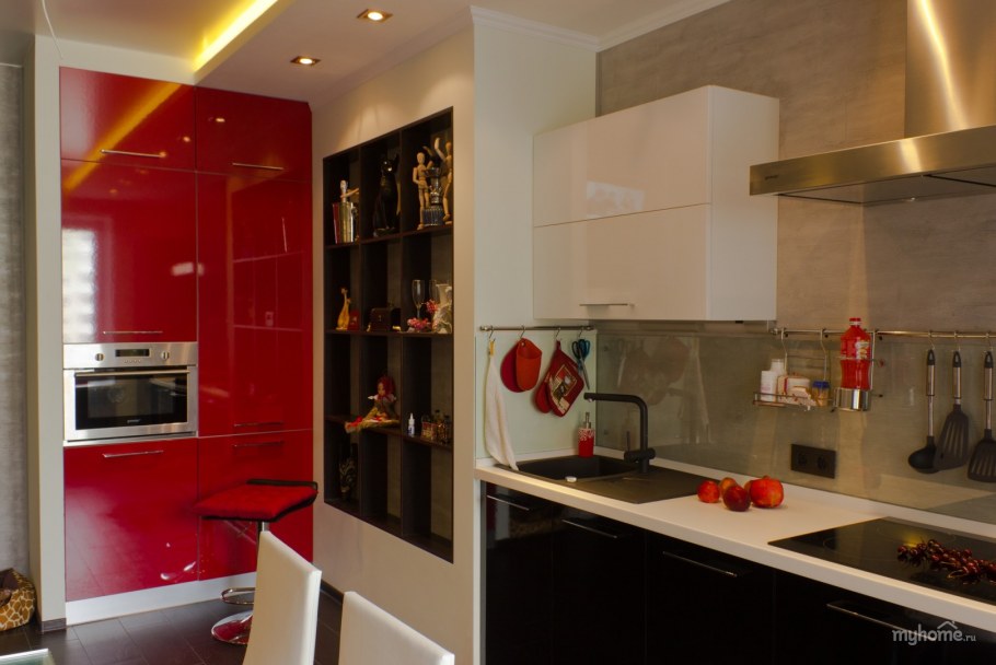 Интерьер обычной кухни