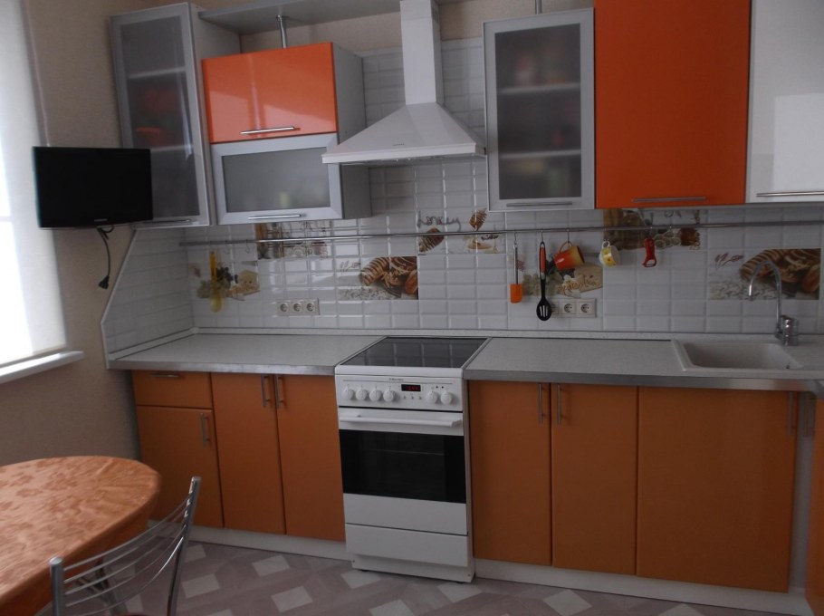 Кухня в квартире простая реальная