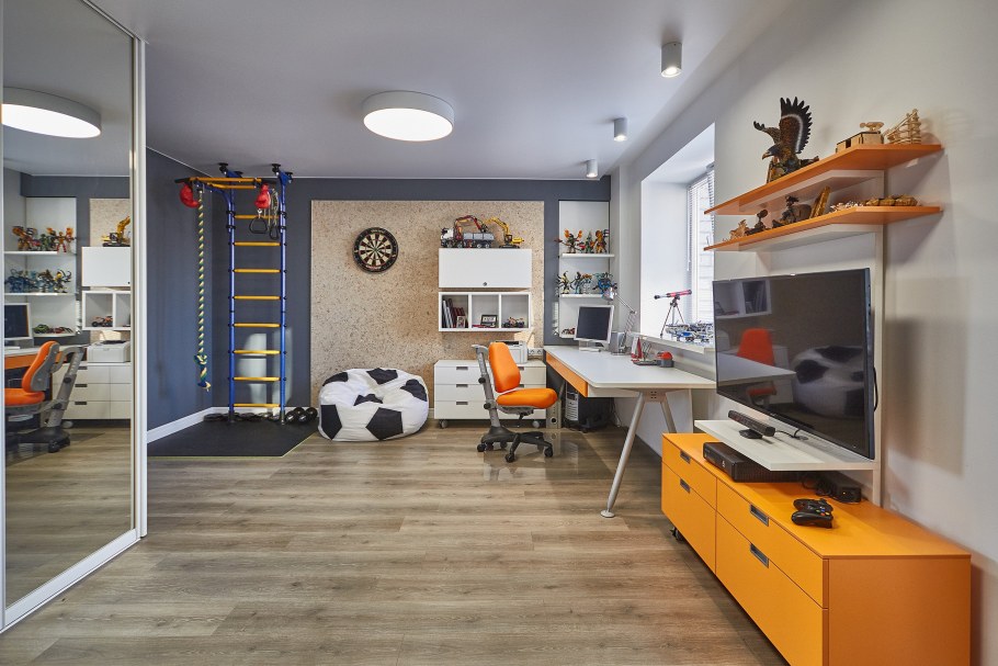 Интерьер комнаты для подростка мальчика