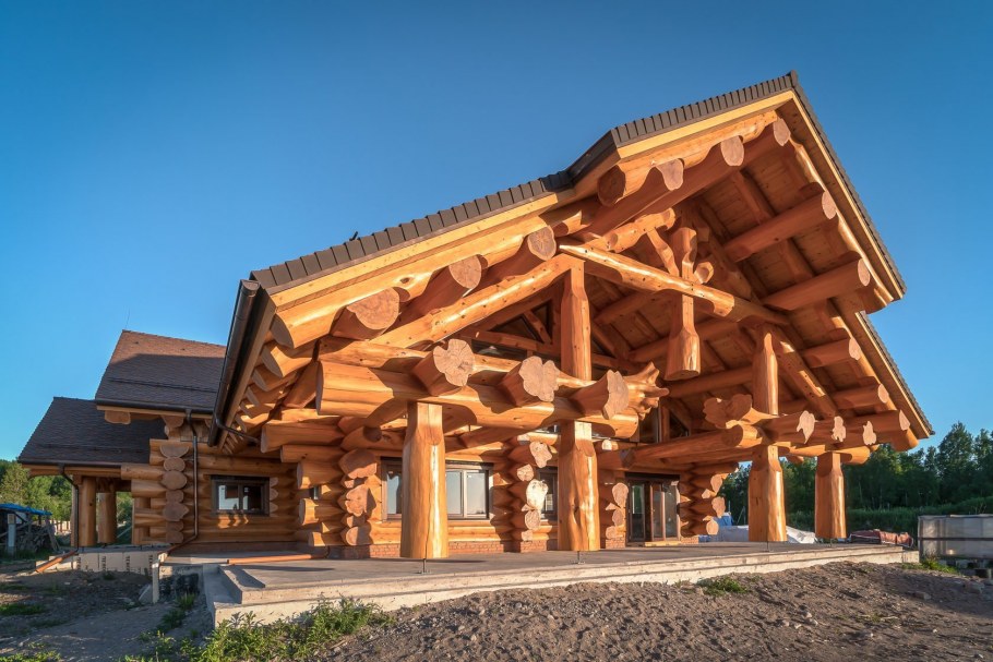 Деревянная дача