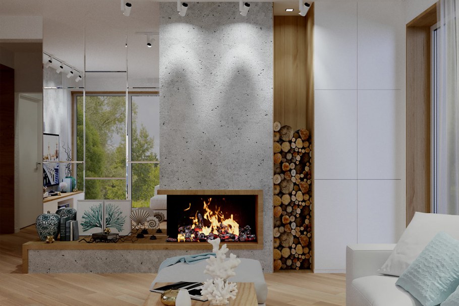 Встраиваемый камин