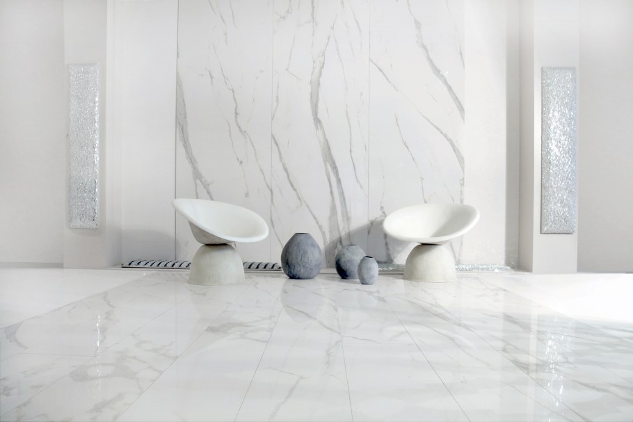 Керамогранит Laminam i naturali Bianco Statuario Venato