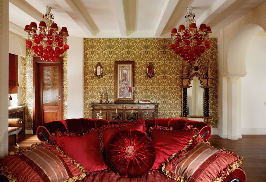 Интерьер арабский стиль: роскошь Востока