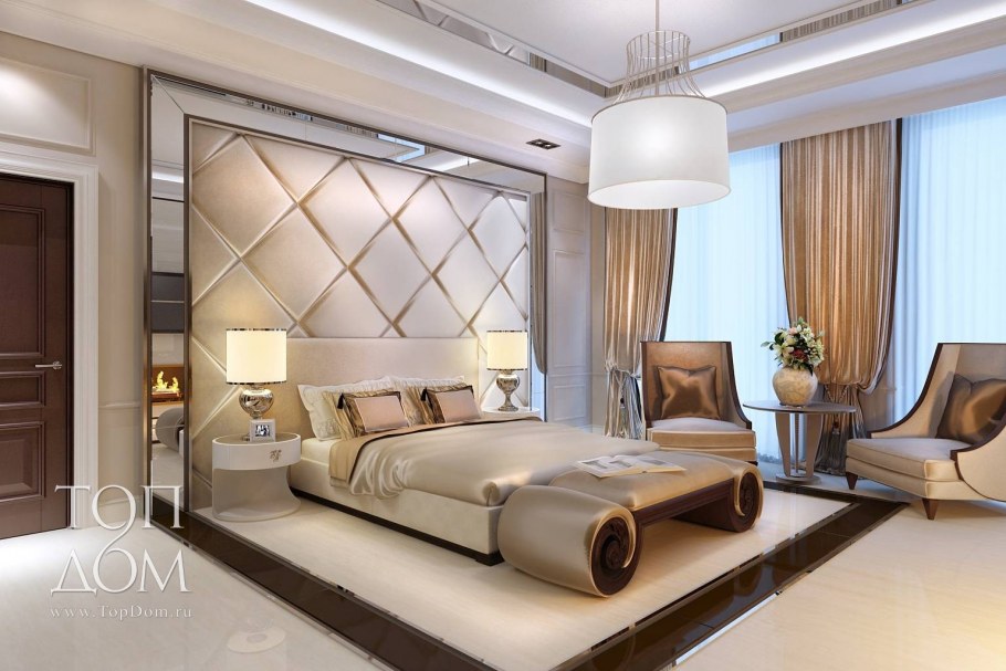 Элегантная спальня в современном стиле