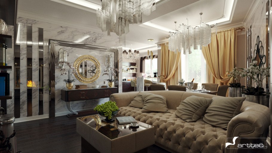 Нео арт деко в интерьере