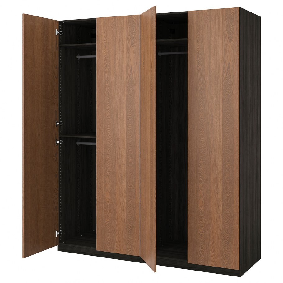 Угловой шкаф в спальню в стиле Прованс