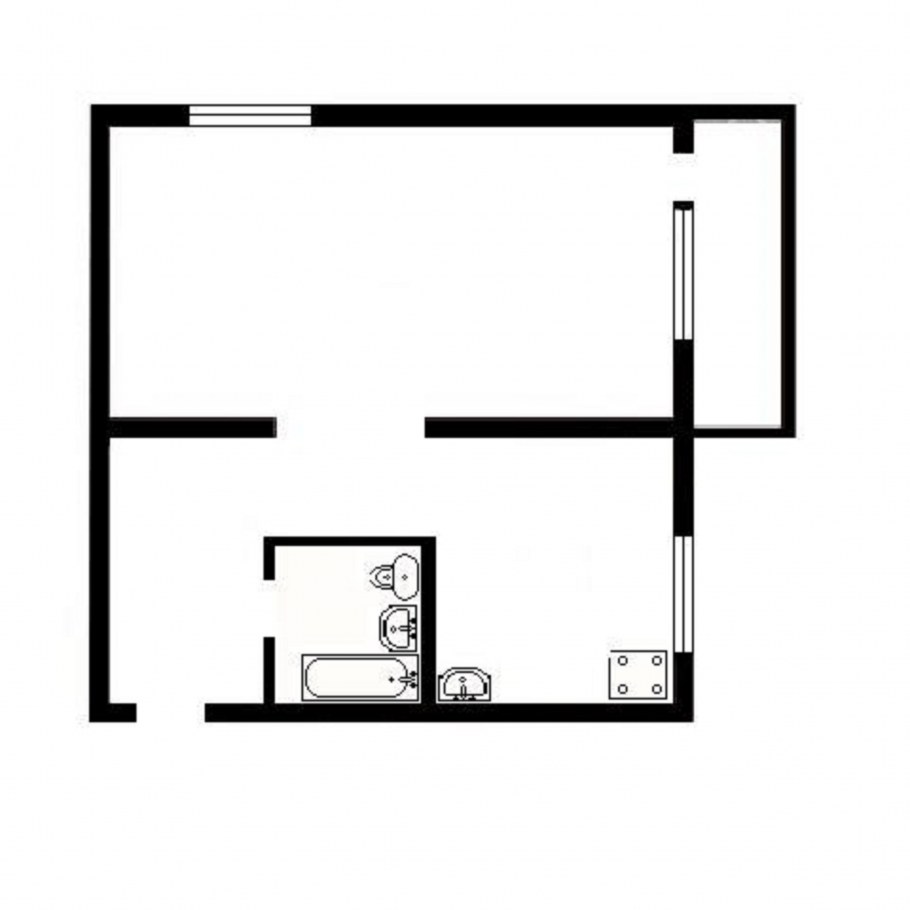 Фото 1 ком квартиры хрущевки