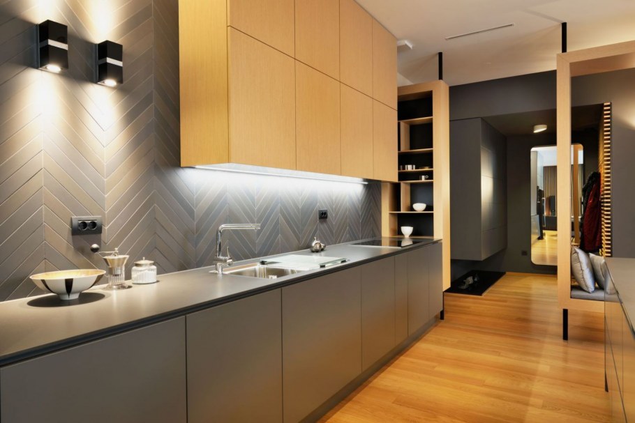 Кухня без ручек