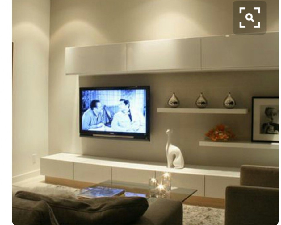 БЕСТО шкаф для ТВ, комбин/стеклян дверцы