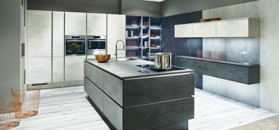 Кухни Нобилия бетон