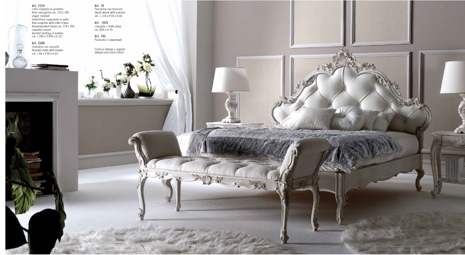 Silvano Grifoni кровать Art.2478