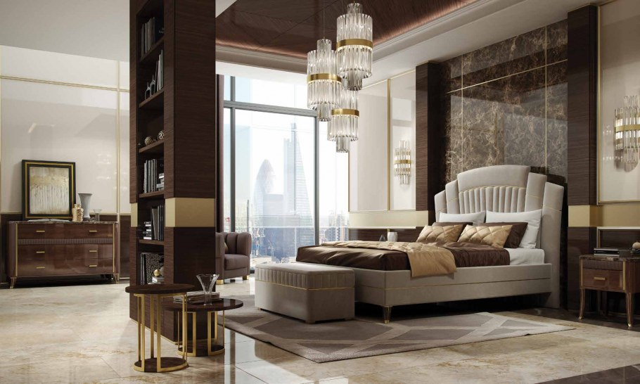 Итальянские фабрики спальни артдекко