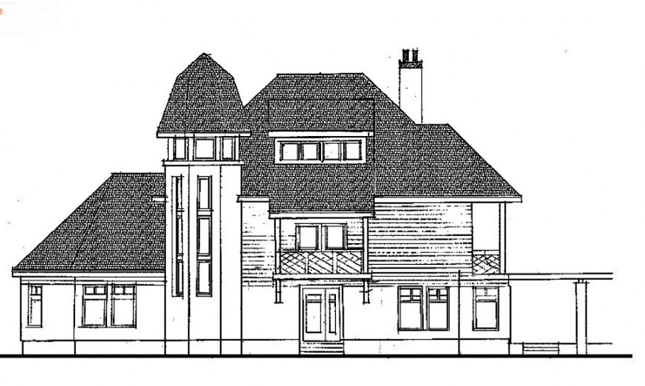 Здание вид спереди