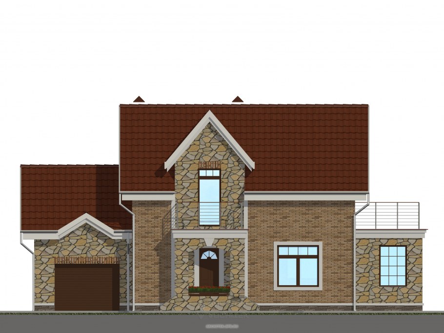 Фасад в кореле