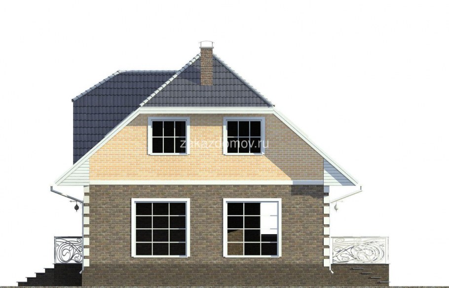 Фасад здания вид спереди