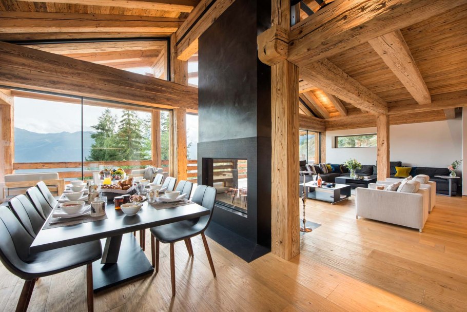 Swiss Chalet Interiors