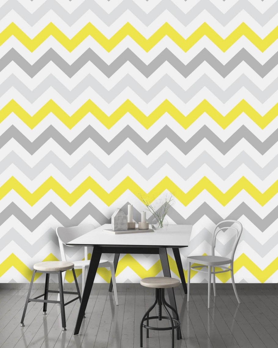 Зигзаги на стене