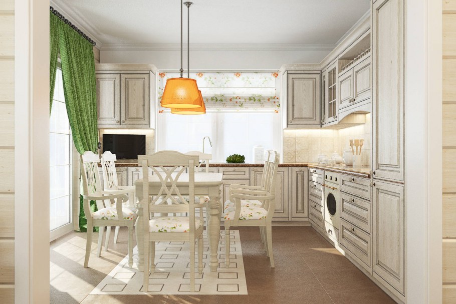 Внутренняя отделка в стиле Прованс