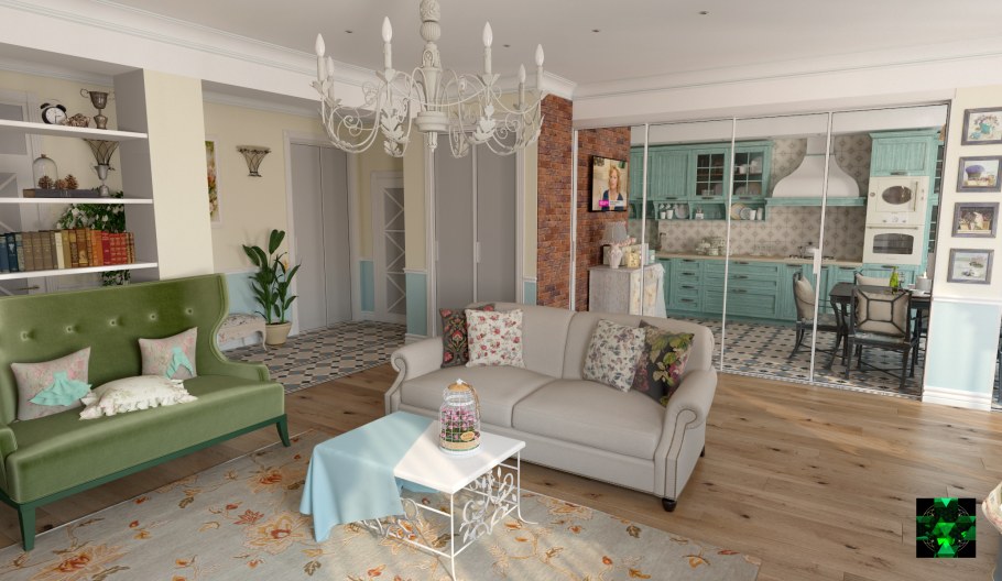 Декоративные элементы Прованс в интерьере