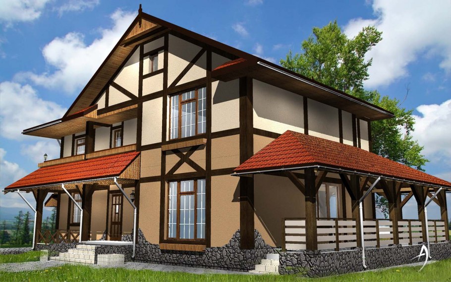 Стиль фахверк в Германии