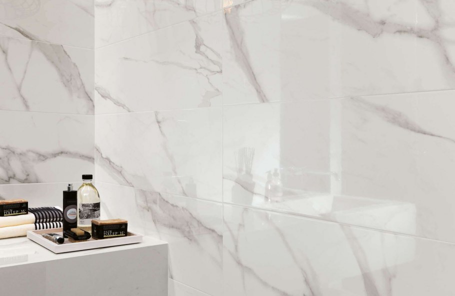 Fap ROMA Diamond Statuario 25x75 оттенки