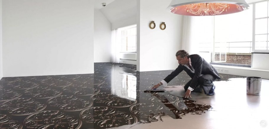 Наливной пол в квартире