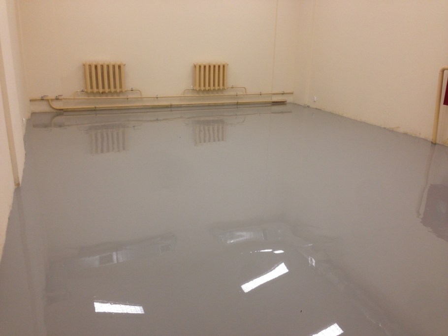 Наливной пол в деревянном доме