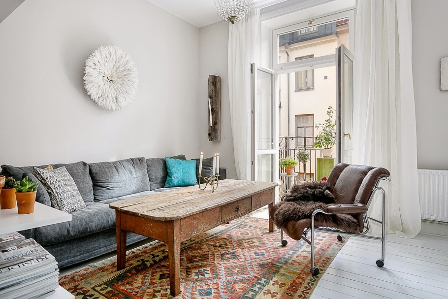 Скандинавский стиль студия ковры