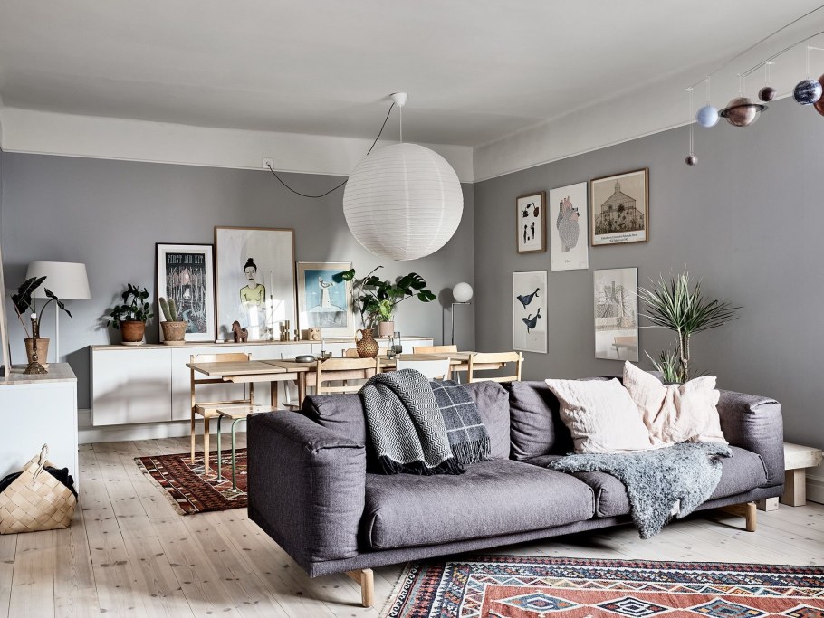 Ковер в стиле Сканди