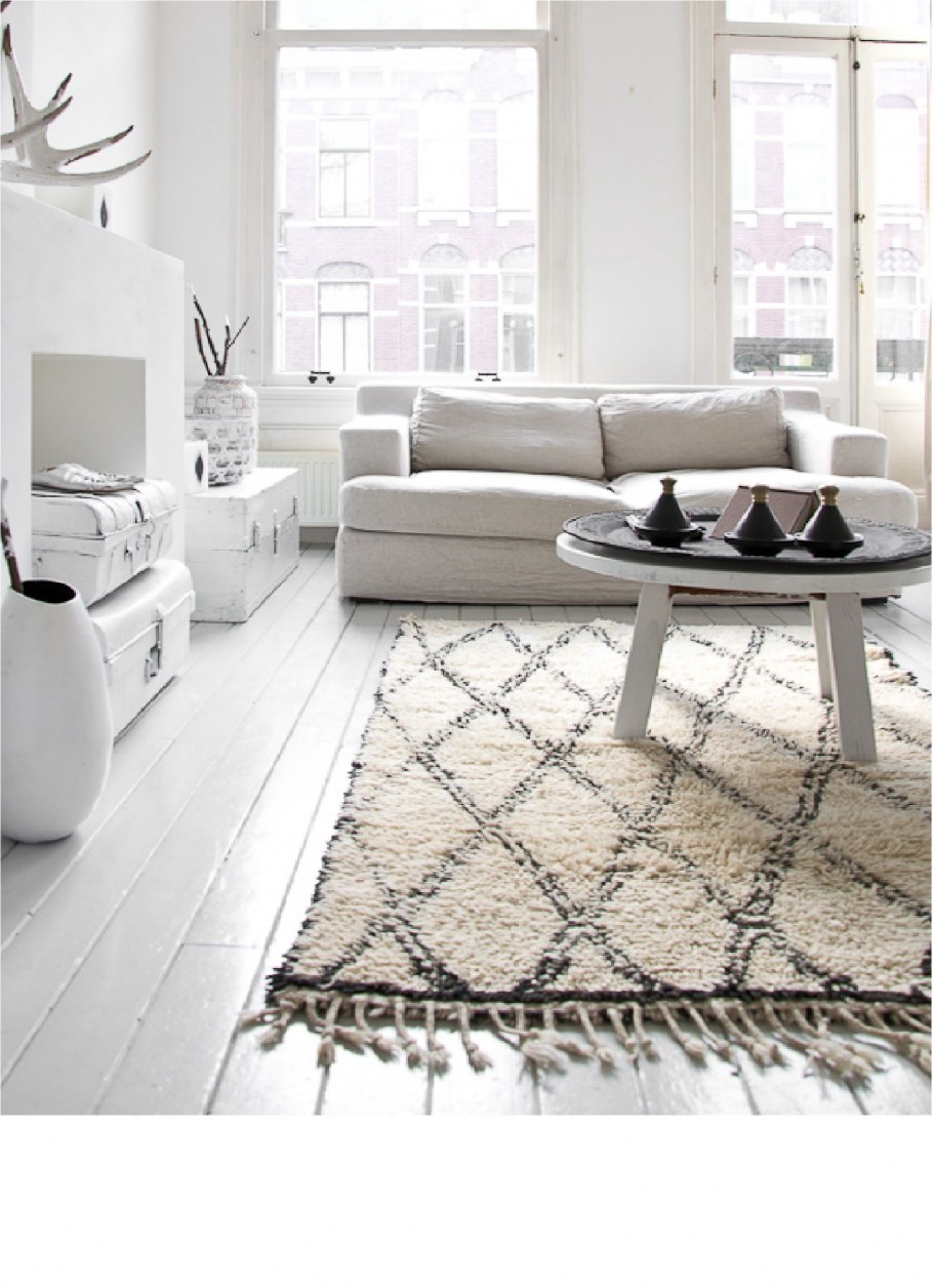 Ковер в стиле Сканди