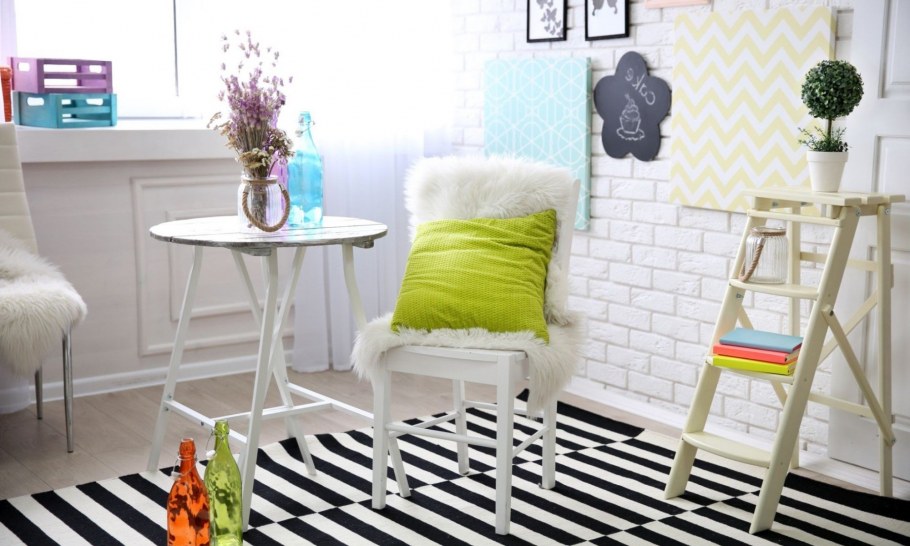 Коврик в скандинавском стиле