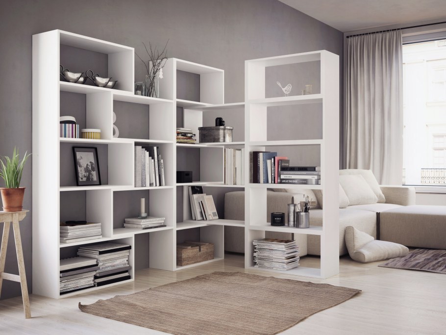 Стеллаж Остин белый