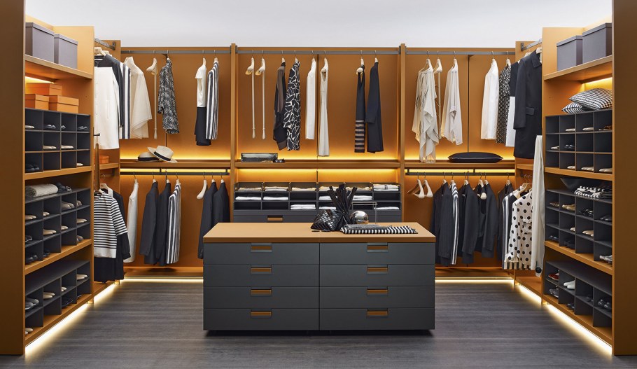 Гардеробные b&b Italia