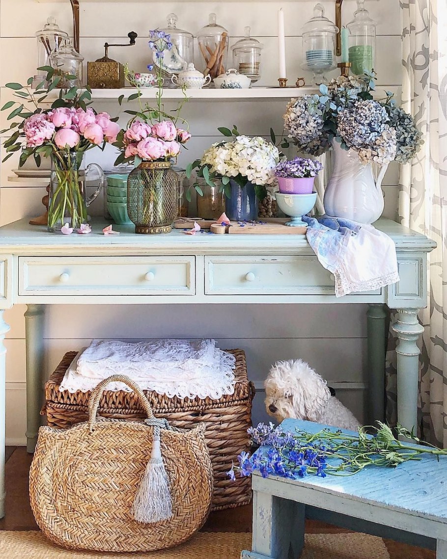 Декор в стиле шебби Шик