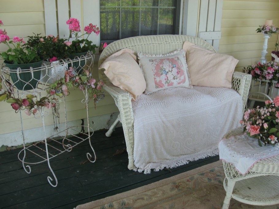 Спальня в деревенском шике