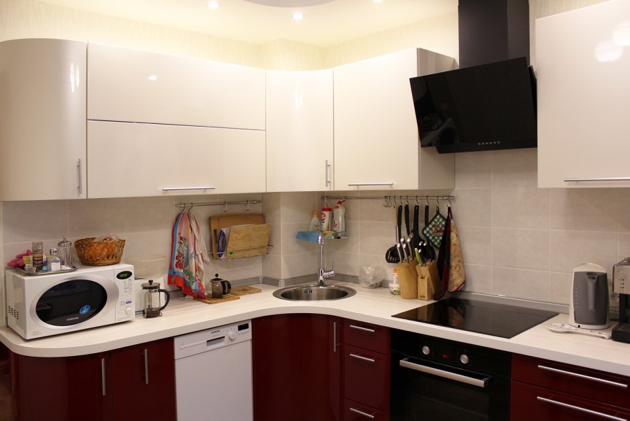 Кухня жемчужный глянец