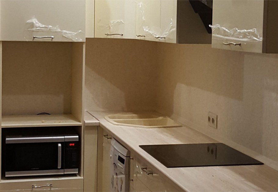 Кухня олива жемчуг ДСВ