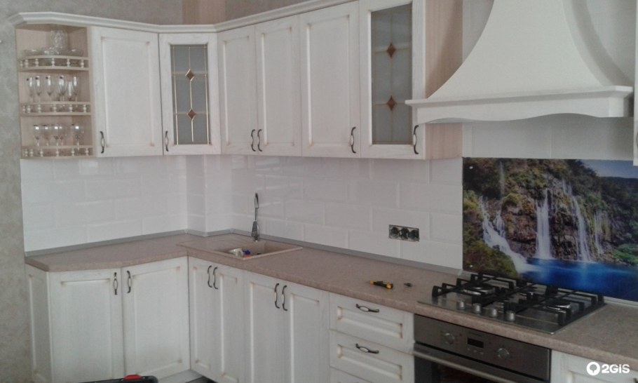 Кухня Идиллия ясень жемчужный