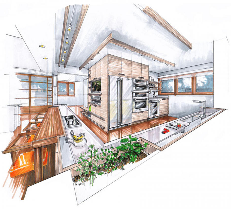 Проектирование интерьера